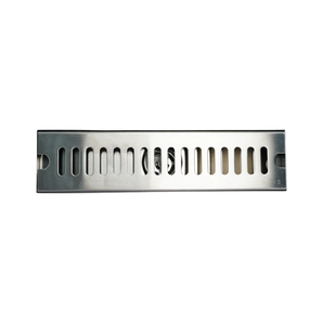 LINEAR FLOOR DRAIN 12" X 3" STAINLESS STEEL