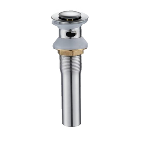POP-UP BASIN DRAINER  CHROME 1.25''x175mm(H) x 60mm