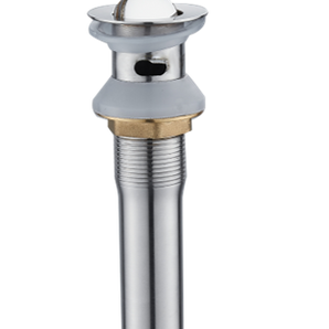 FLIP BASIN DRAINER  CHROME 1.25''x175mm(H) x ⌀60mm