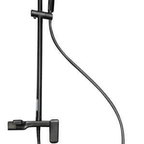 FINN HOT & COLD BATH & SHOWER FAUCET WITH SHOWER KIT GUNMETAL