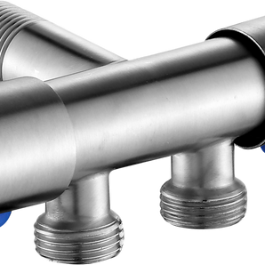 2-WAY MULTI-PURPOSE ANGLE VALVE M1/2" X M1/2" BLUE STAINLESS STEEL