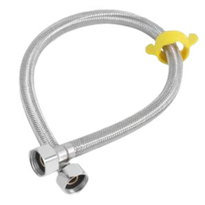 SUPPLY HOSE 1/2 X1/2x 24’ STAINLESS STEEL