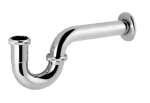 BASIN P-TRAP CHROME 1.25"X 300MM