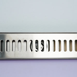 LINEAR FLOOR DRAIN 12" X 3" STAINLESS STEEL