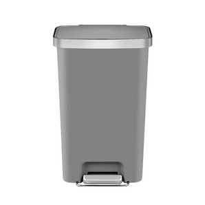 Hana Plastic Step Can 35L Gray