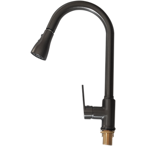 FINN H&C PULL-DOWN KITCHEN FAUCET GUNMETAL