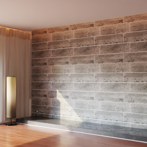 SA TILE 30.0X27.5X0.40CM STRAIGHT LAY GREY