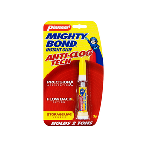 PIONEER MIGHTY BOND INSTANT GLUE ANTI-CLOG TECH 3g