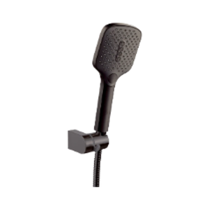 3-SETTING SQUARE HAND SHOWER KIT GUNMETAL