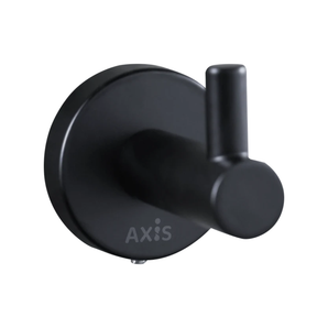 BROOKE ROBE HOOK MATTE BLACK