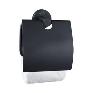BROOKE TISSUE HOLDER MATTE BLACK