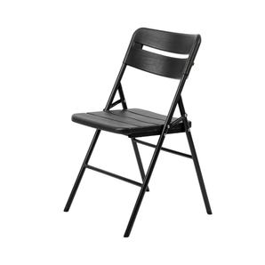 FOLDABLE WOOD GRAIN CHAIR – LIGHTWEIGHT INDOOR AND OUTDOOR SEAT