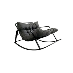 MODERN ROCKING CHAIR WITH PLUSH CUSHION – COMFORTABLE INDOOR ROCKER