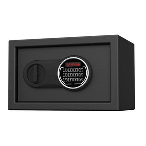 HOME SAFE ELEC W/ LCD 250X350X250MM BLK