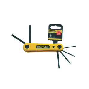 HEX KEY SET FOLDING 7-PC 1.5MM-6MM