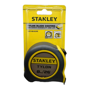 STANLEY Tylon Tape Measure 8m 26ft x 25mm