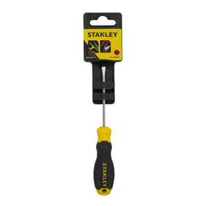 STANLEY Slotted Screwdriver Cushion Grip 3 x 75mm