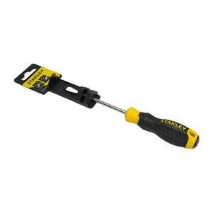 STANLEY Slotted Screwdriver Cushion Grip 5 x 100mm