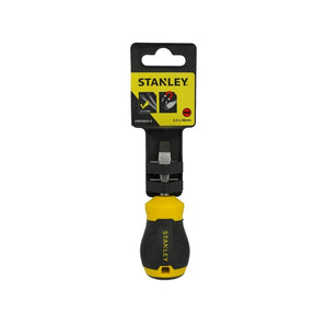 STANLEY Slotted Screwdriver Cushion Grip 6.5 x 38mm