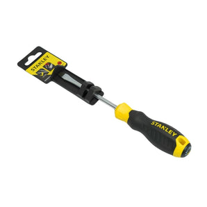STANLEY Slotted Screwdriver Cushion Grip 6.5 x 100mm