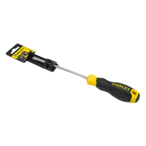 STANLEY Slotted Screwdriver Cushion Grip 6.5 x 150mm
