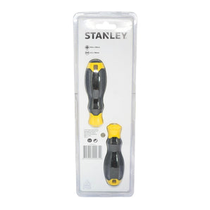 STANLEY Screwdriver Set Cushion Grip 2pc