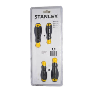 STANLEY Screwdriver Set Cushion Grip 4pc