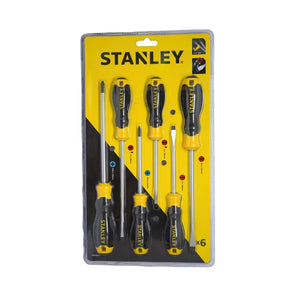 STANLEY Screwdriver Set Cushion Grip 6pc