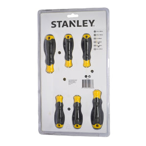 STANLEY Screwdriver Set Cushion Grip 6pc