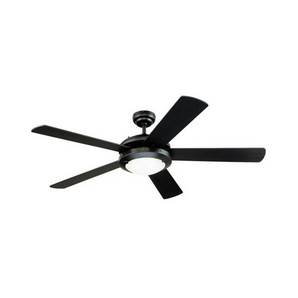 WESTINGHOUSE CEILING FAN COMET 5-BLD 52" MATTE BLACK