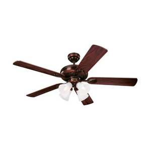 WESTINGHOUSE CEILING FAN SWIRL 5-BLD 52" RUSTIC BRONZE