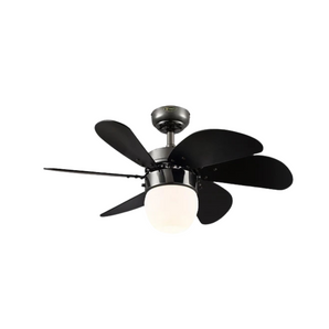 WESTINGHOUSE CEILING FAN TURBO SWIRL 6-BLD 30 GUNMETAL