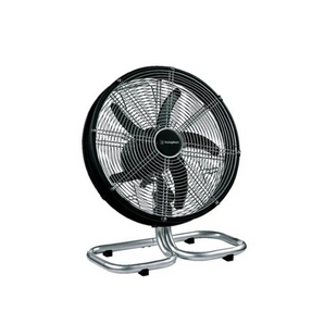 WESTINGHOUSE FLOOR FAN 14" WITH OSCILLATING SILVER/BLACK