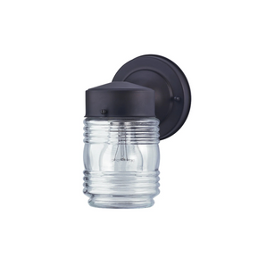 WESTINGHOUSE LIGHT FIXTURES JELLY JAR 1-LT WM OIL R. BRONZE