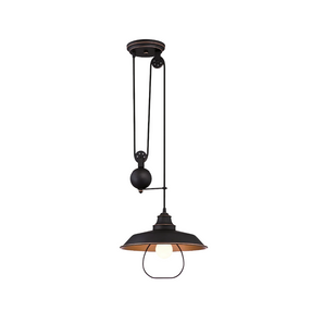 WESTINGHOUSE LIGHTING 1-LIGHT PULLEY PENDANT LAMP