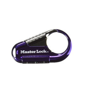 BACKPACK LOCK COMBINATION 84MM 30MM SHACKLE PURPLE ( OLD STOCK )