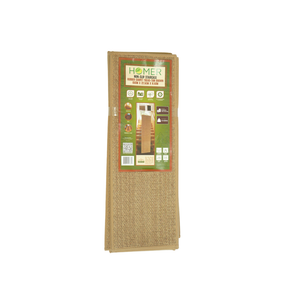 Homer Tan Brown Rubber Stair Tread Carpet 75cm – Non-Slip & Durable