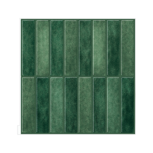 HOMER SELF ADHESIVE WALL TILES  GREEN LINEAR