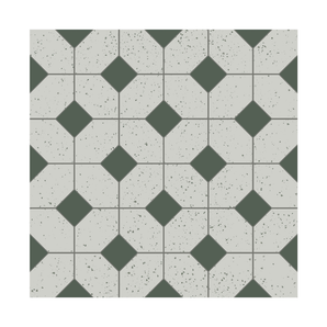 HOMER SELF ADHESIVE FLOOR TILES  DIAMOND GREEN