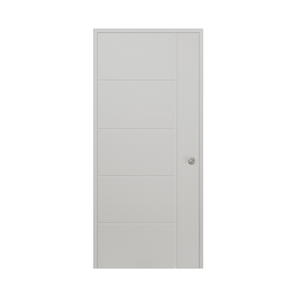 PVC FILM LAMINATED WPC HOLLOW DOOR GRAY – 800MM DURABLE, WATERPROOF INTERIOR DOOR