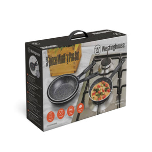 WESTINGHOUSE 3-Piece Mini Fry Pan Set