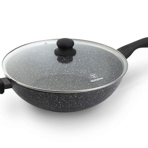 WESTINGHOUSE 32cm Forged Aluminum Wok With Lid