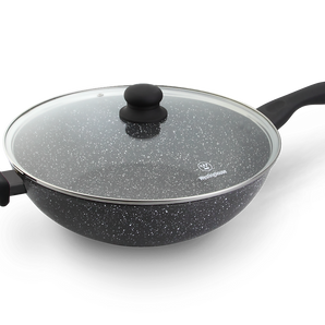 WESTINGHOUSE  WOK WITH LID 32cm FORGED ALUMINUM