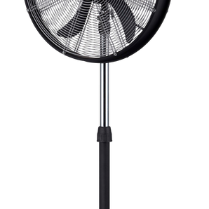 STAND FAN METAL GRILL 20 150W BLACK/SILVER