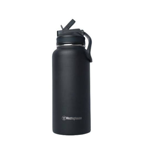 VACUUM INSULATED BOTTLE 32 OZ STAINLESS STEEL BLACK