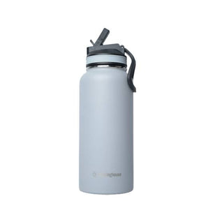 VACUUM INSULATED BOTTLE STAINLESS STEEL 32OZ GREY