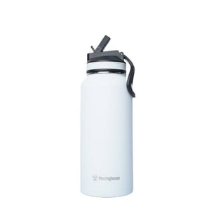 VACUUM INSULATED BOTTLE 32 OZ STAINLESS STEEL WHITE