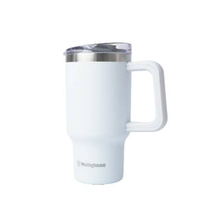 VACUUM INSULATED TUMBLER 32 OZ STAINLESS STEEL WHITE