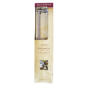Baldwin Canaveral Towel Bar 18" Polished Chrome