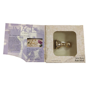 Baldwin Edgewater Robe Hook Polished Brass